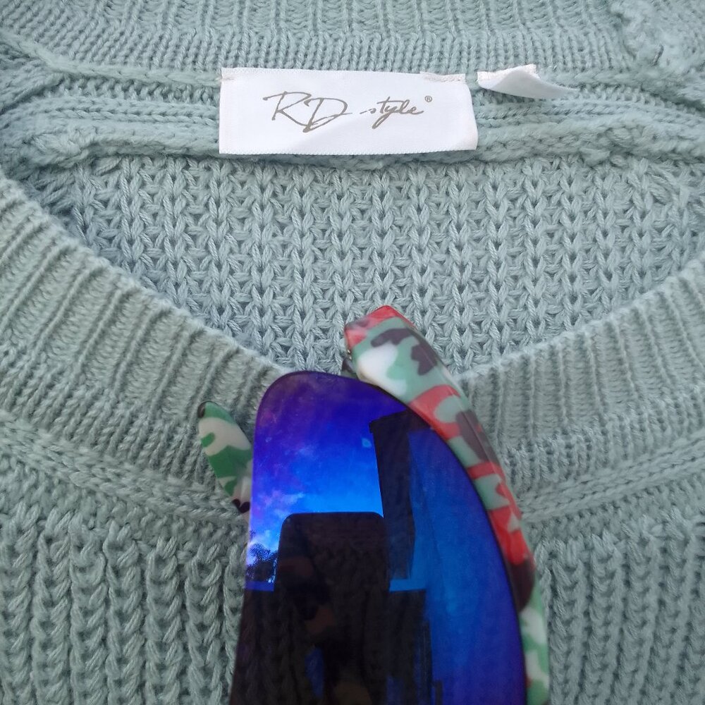 Bundle RD Style well-done sweater&sunglass, brand new